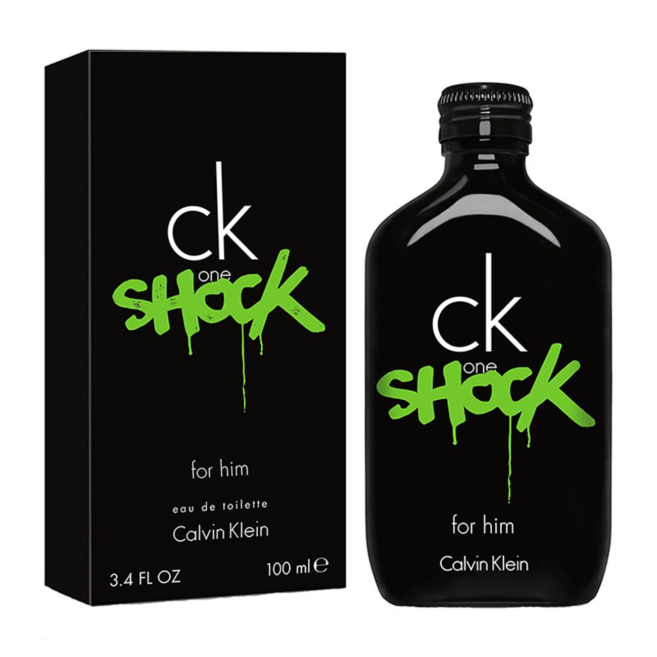 CALVIN KLEIN CK ONE SHOCK FOR HIM eau de toilette spray 100 ml