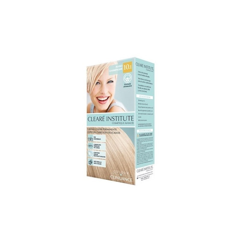 CLEARÉ INSTITUTE COLOUR CLINUANCE cheveux délicats #10.1-blond champagne 1 unité