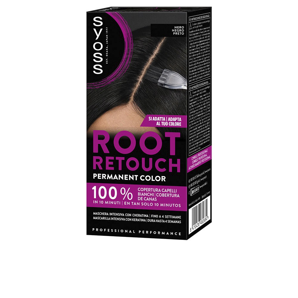 SYOSS ROOT RETOUCH root touch-up mask #Black 1 unit
