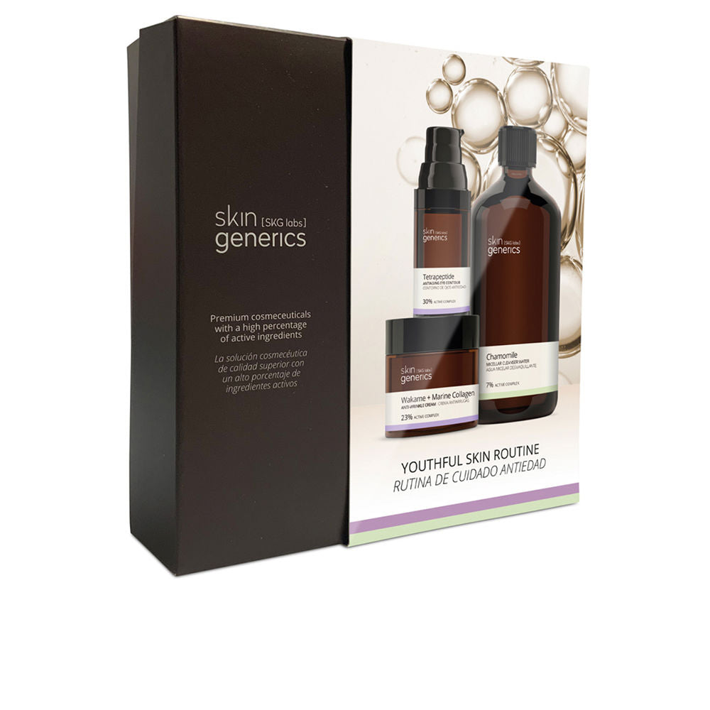 SKIN GENERICS RUTINA CUIDADO ANTIEDAD set 3 pz