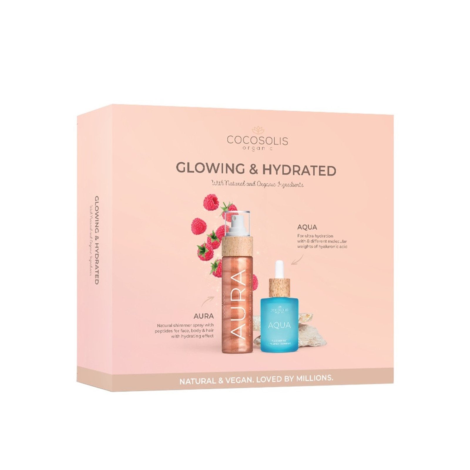 COFANETTO COCOSOLIS GLOWING & HYDRATED 2 pz