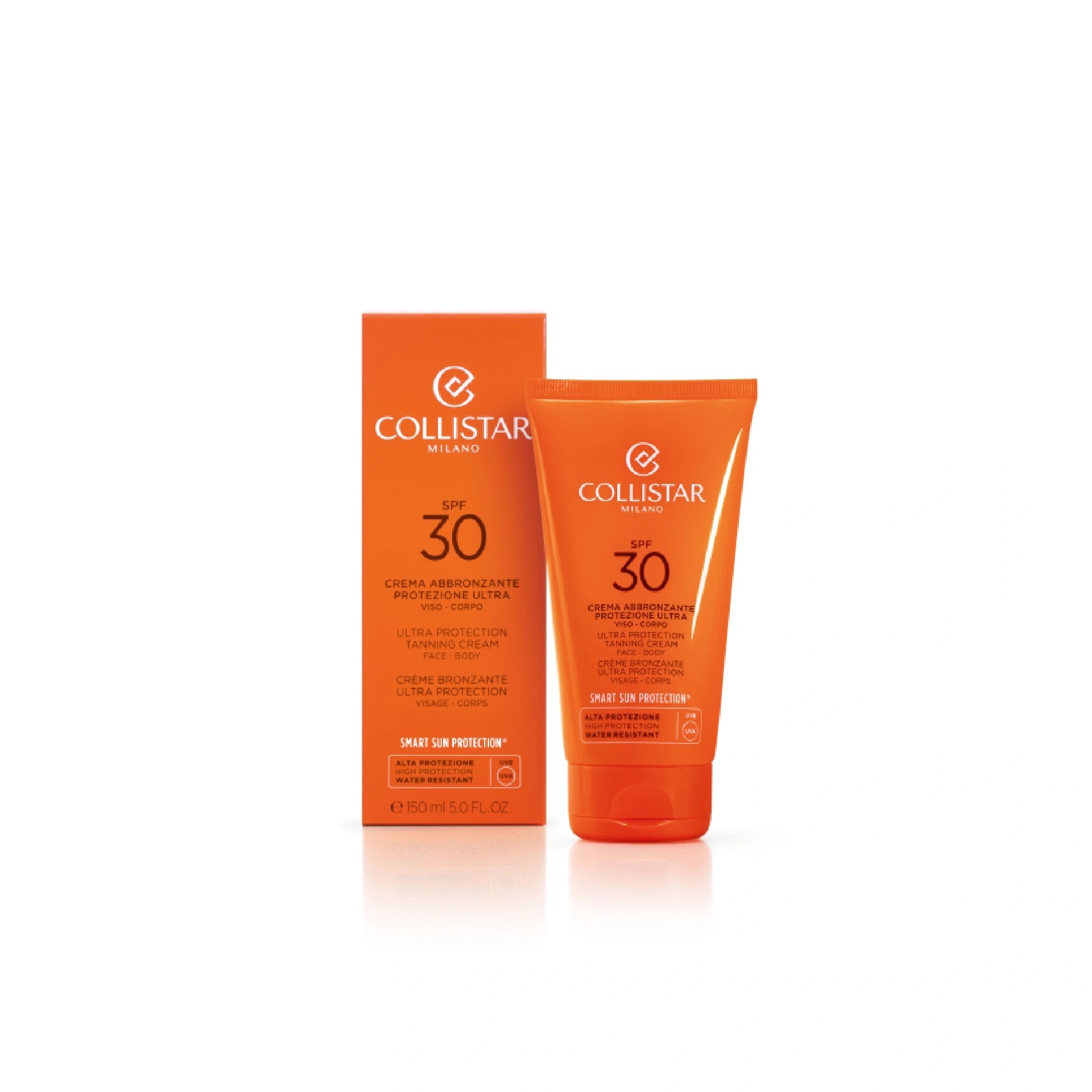 COLLISTAR CREMA BRONCEADORA protección ultra SPF30 150 ml