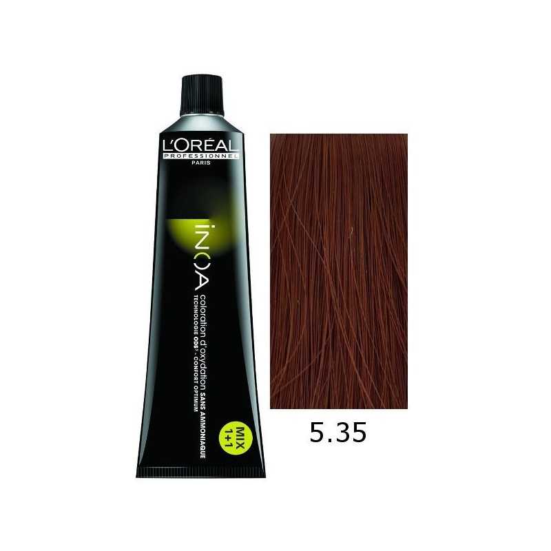 L'ORÉAL PROFESSIONNEL PARIS INOA colorazione permanente senza ammoniaca #5.35 60 gr