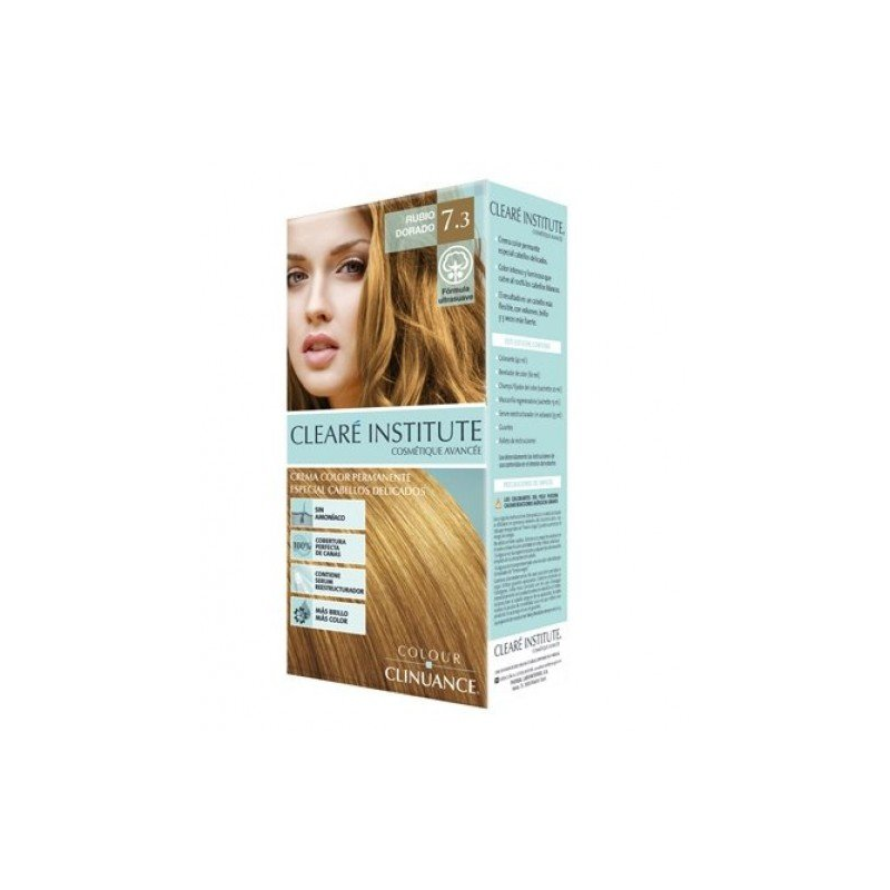 CLEARÉ INSTITUTE COLOR CLINUANCE cheveux délicats #7.3-blond doré 1 u