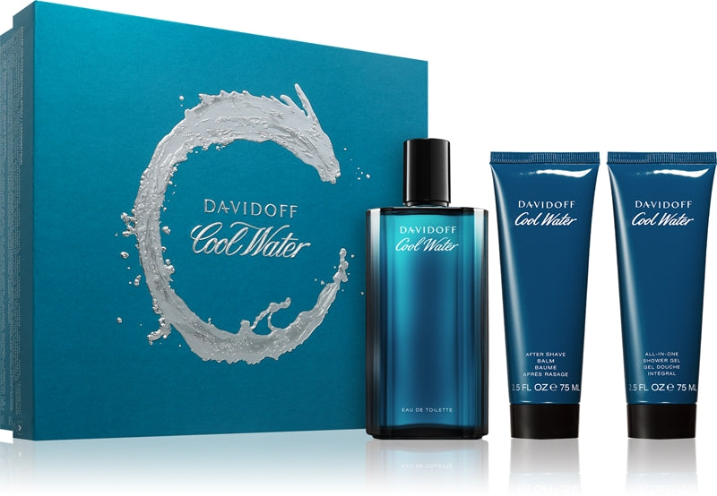 DAVIDOFF COOL WATER SET 3 pz