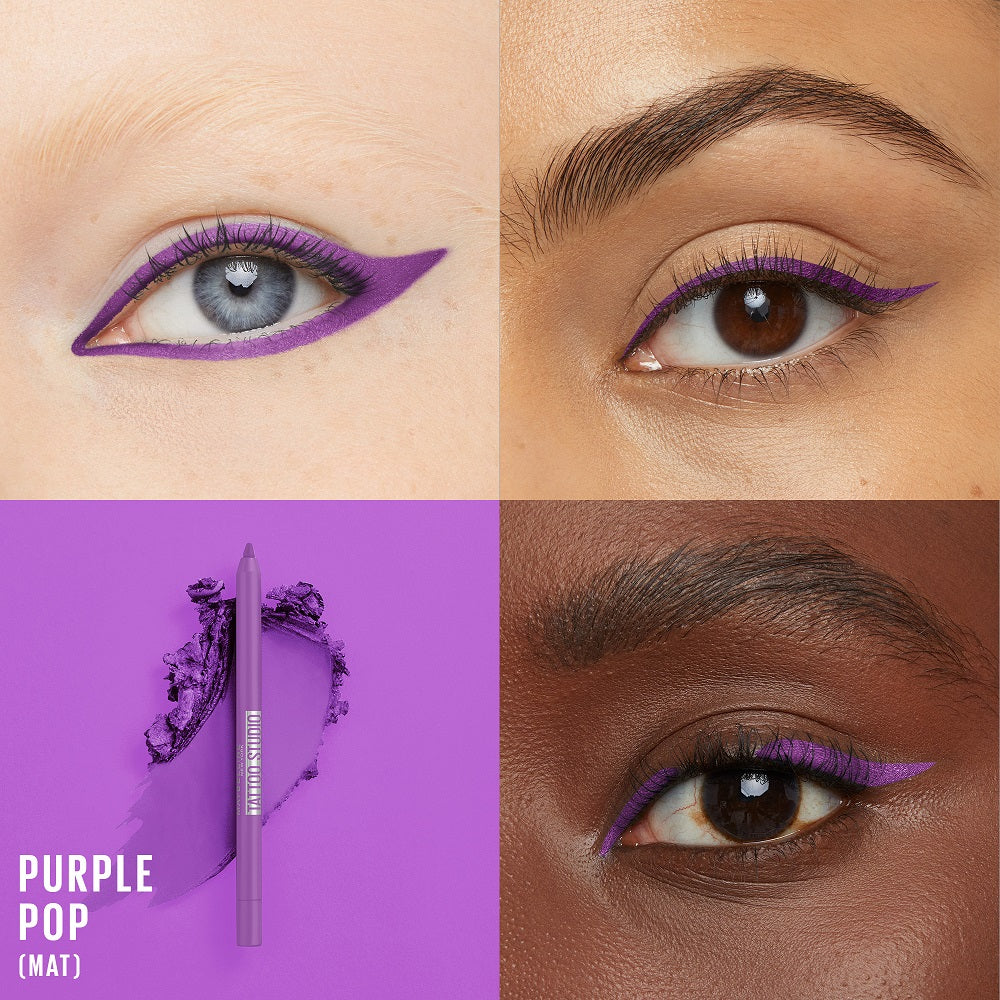 MAYBELLINE TATTOO LINER matita gel #801-purple pop 1.3 gr
