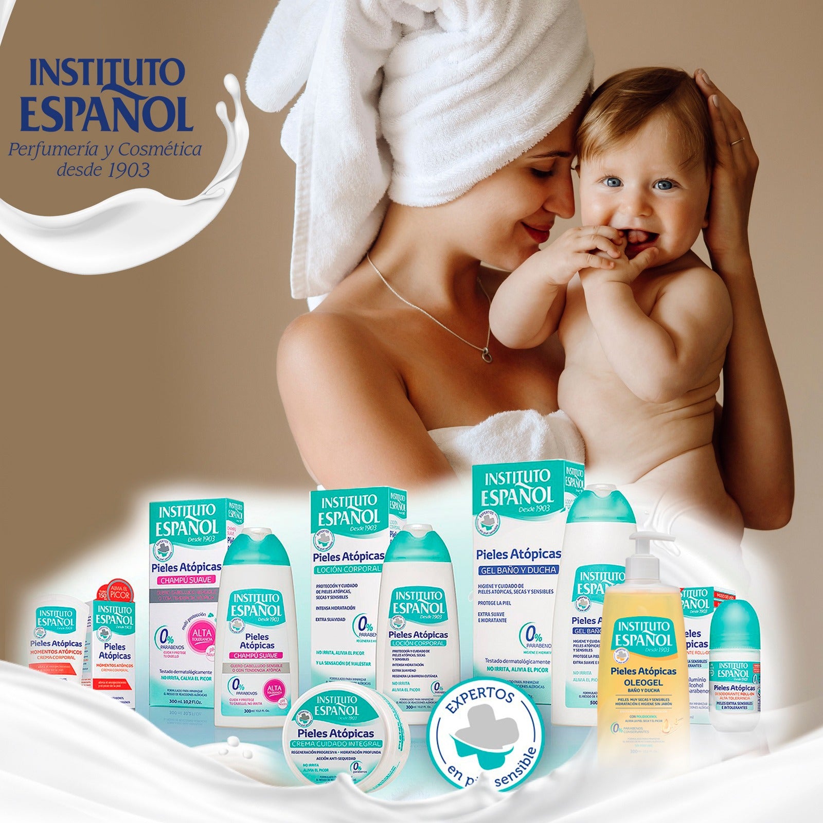 INSTITUTO ESPAÑOL ATOPIC SKIN ECZEMA atopic moments 150 ml