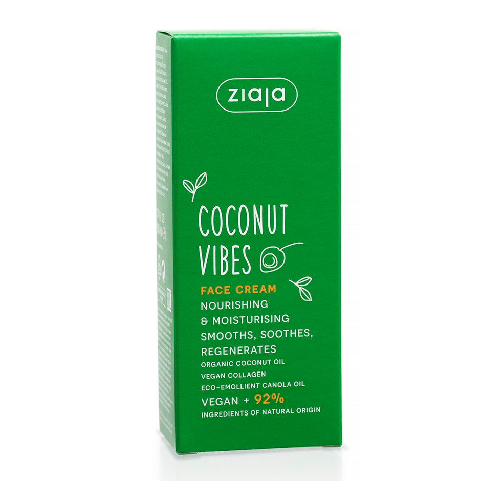 ZIAJA COCONUT & ORANGE VIBES crème nourrissante visage 50 ml