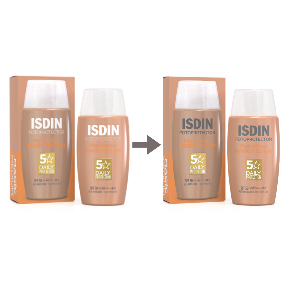ISDIN FOTOPROTETTORE Fusion Water Color SPF50 #medium 50 ml