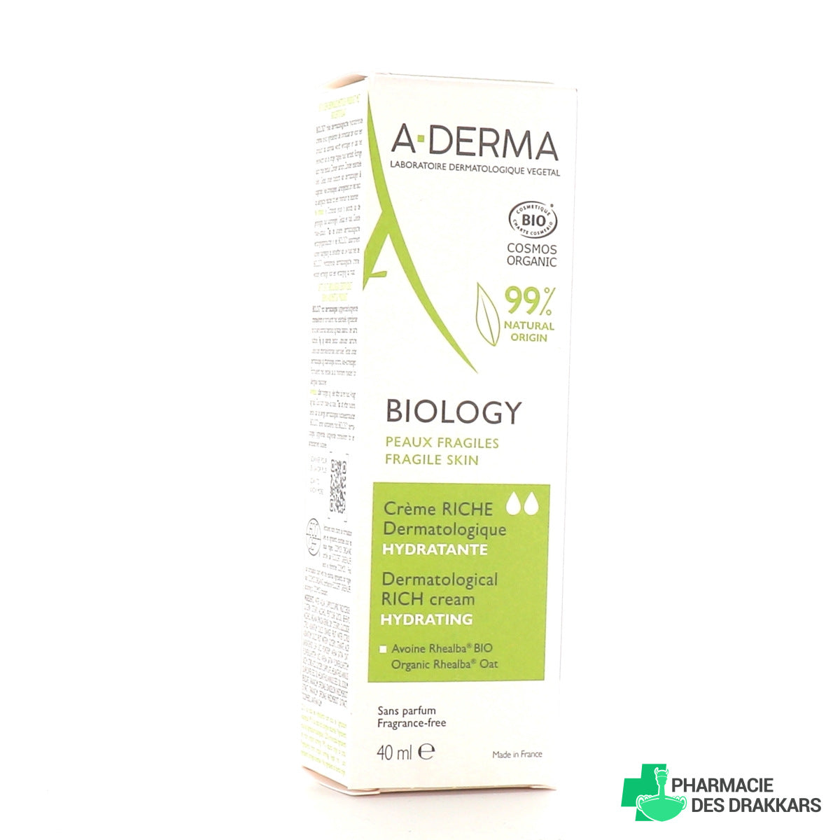 A-DERMA BIOLOGY rich moisturizing cream 40 ml
