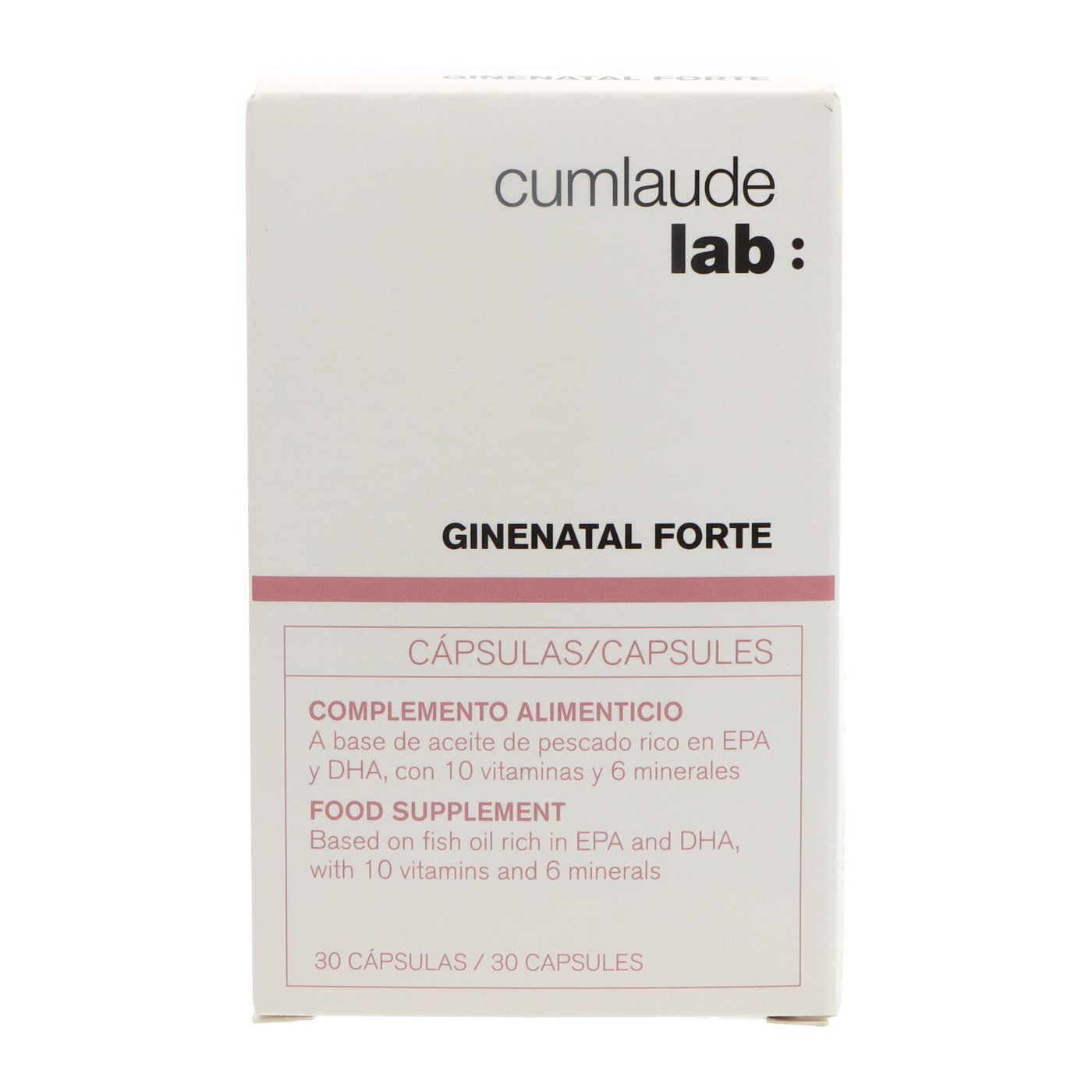 CUMLAUDE LAB GINENATAL FORTE capsules de complément alimentaire 30 u
