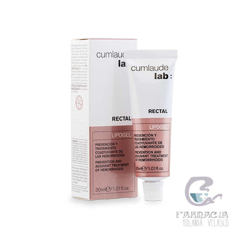 CUMLAUDE LAB RECTAL lipogel prévention hémorroïdes 30 ml