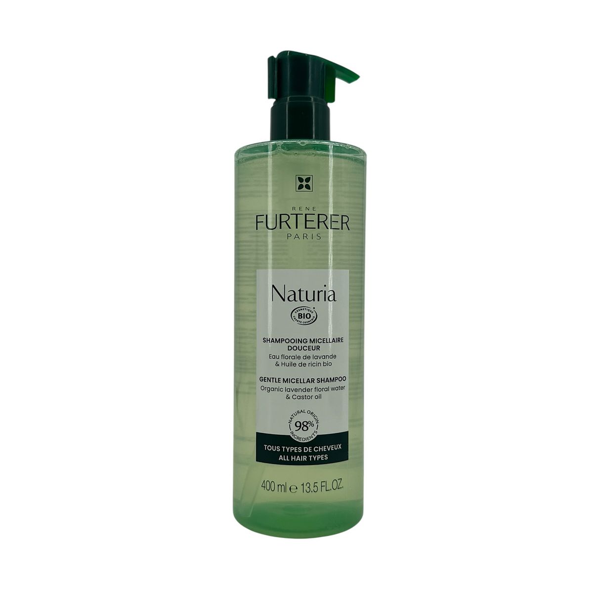 RENE FURTERER NATURIA shampooing micellaire douceur extrême sans sulfates 400 ml