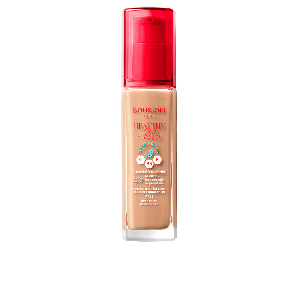 BOURJOIS HEALTHY MIX radiant foundation #55-deep beige