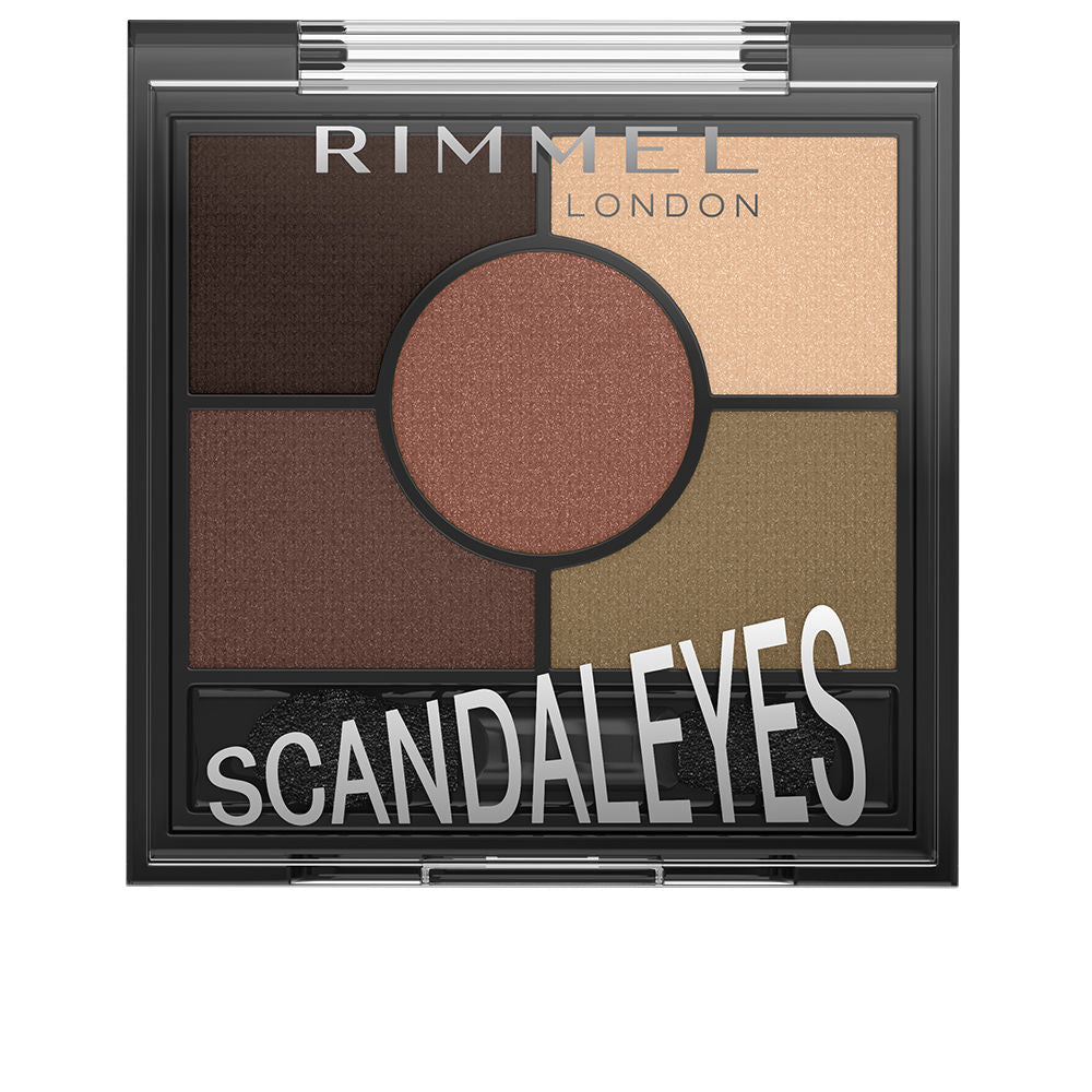 RIMMEL LONDON SCANDALEYES shadow palette #002-brixton brown 3.80 gr
