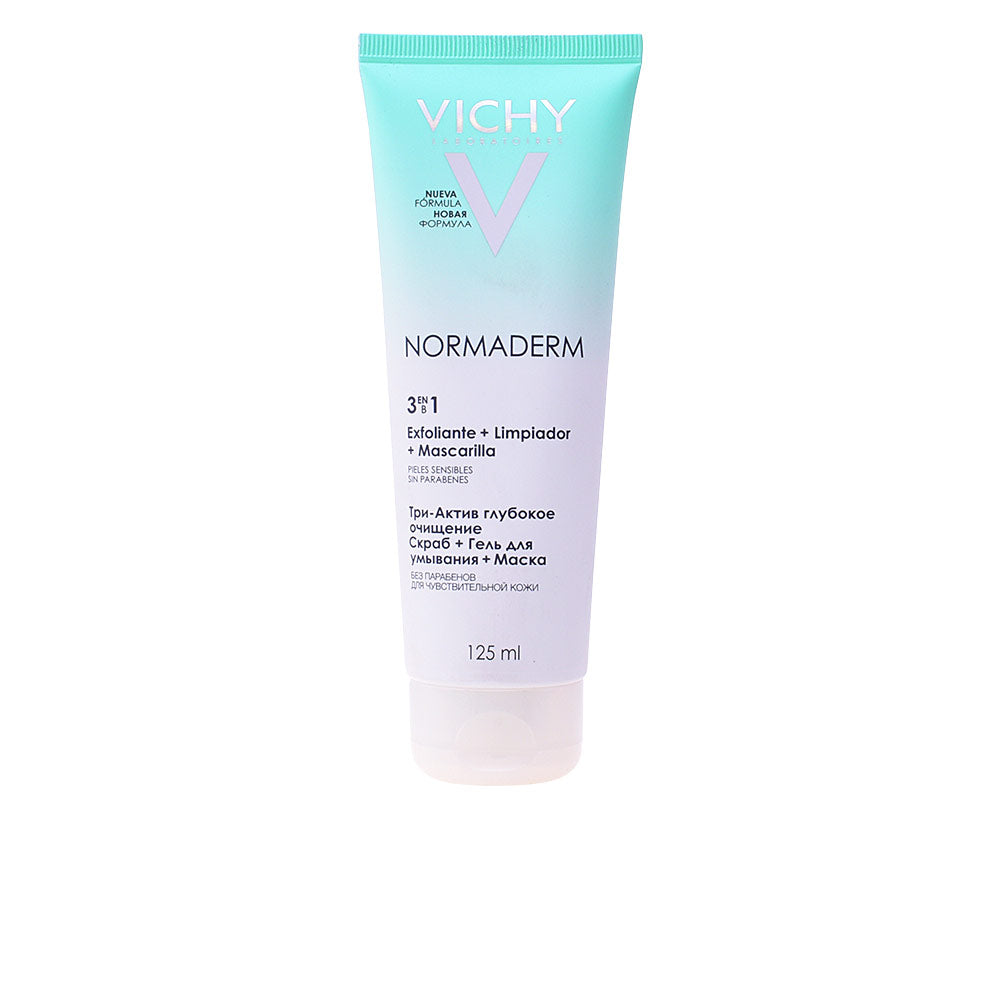 VICHY NORMADERM 3 IN 1 exfoliant, cleanser and mask 125 ml