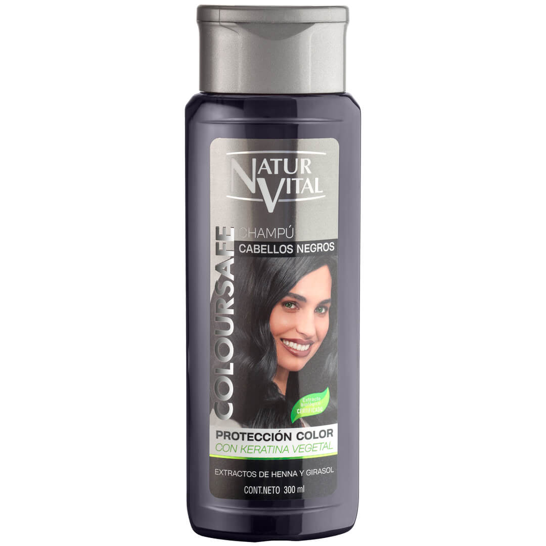 NATUR VITAL Shampoing couleur Acajou 300 ml