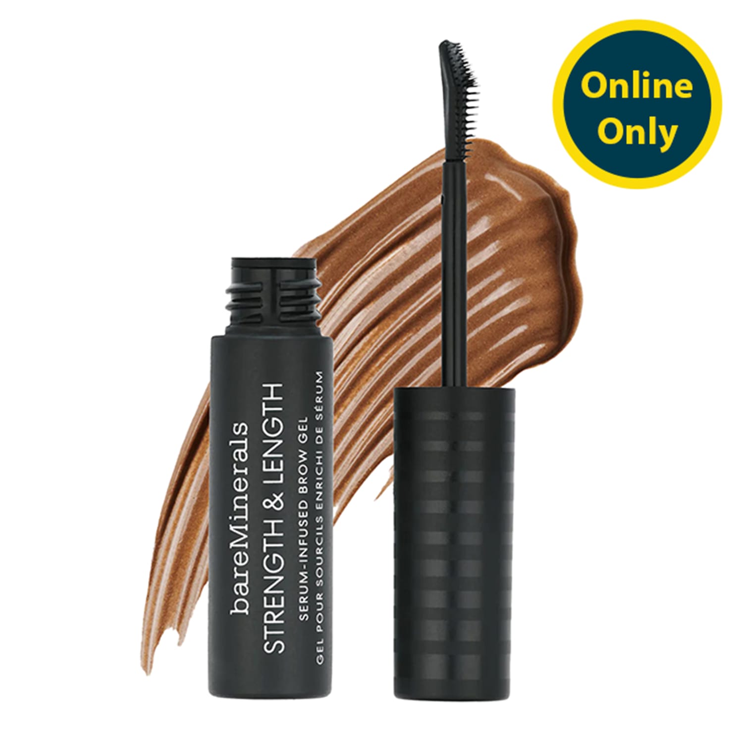 BARE MINERALS STRENGTH & LENGTH gel sopracciglia siero #Taupe 5 ml