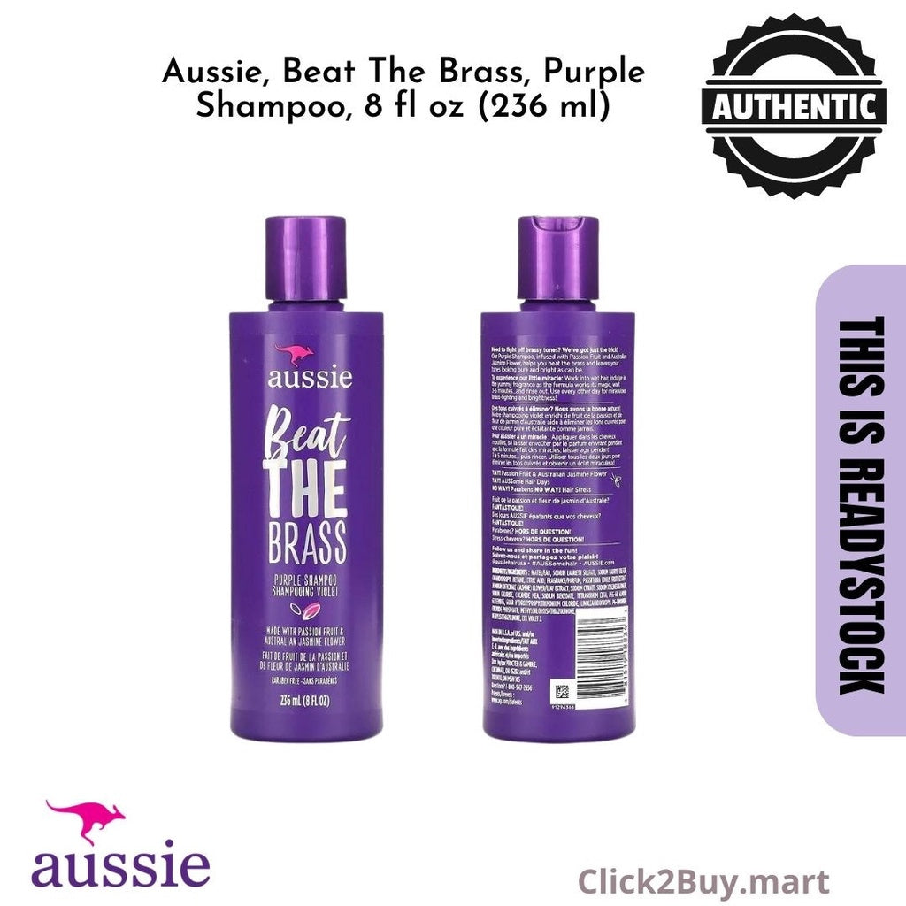 Shampoing violet AUSSIE SOS BLONDE & HYDRATE 300 ml