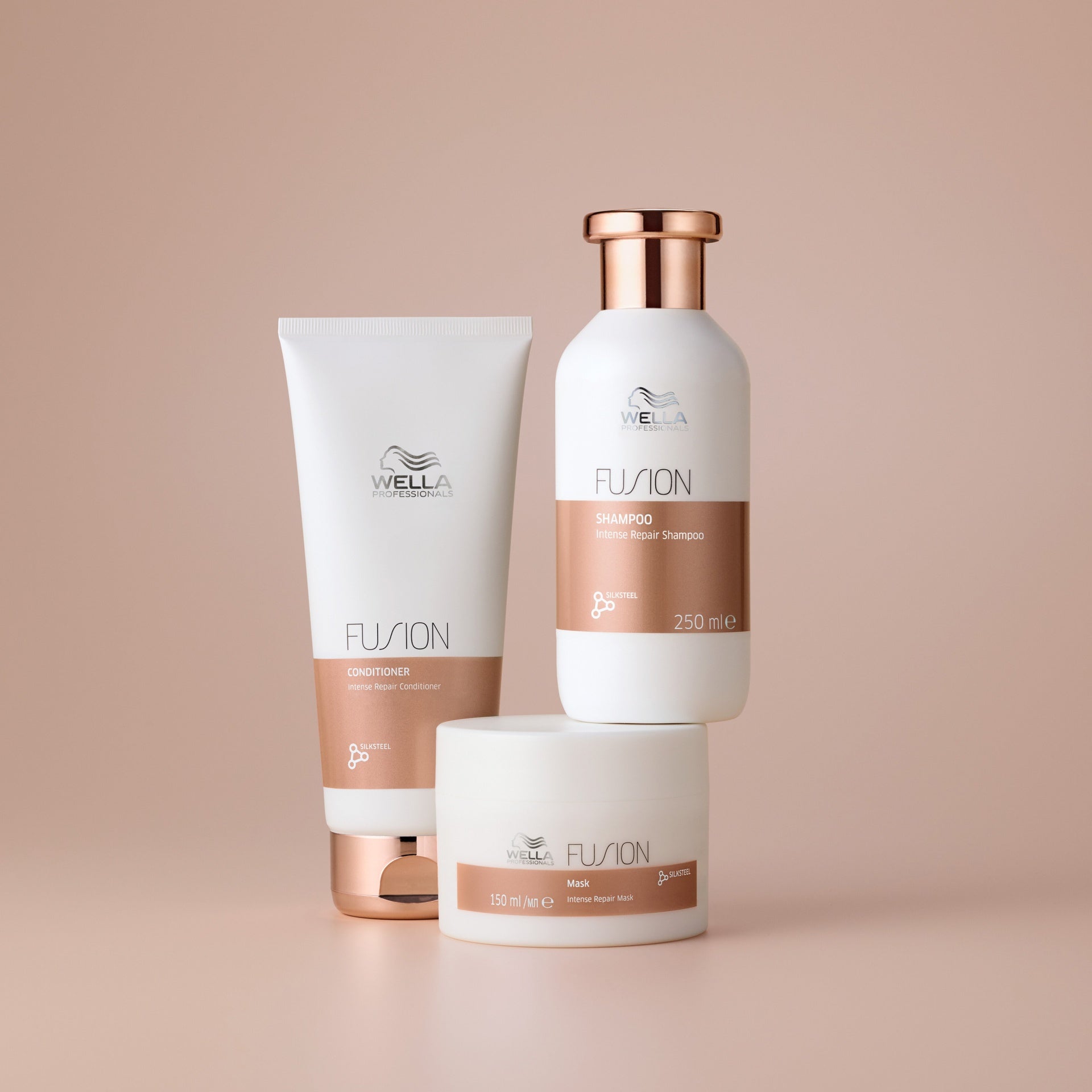 WELLA PROFESSIONALS FUSION Shampoing Réparateur Intense pour Cheveux Abîmés 250 ml