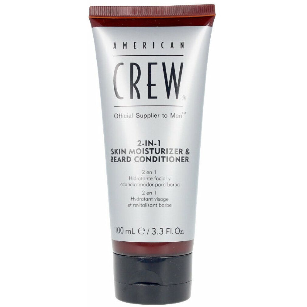 AMERICAN CREW 2 IN 1 skin moisturizer & beard conditioner 100 ml