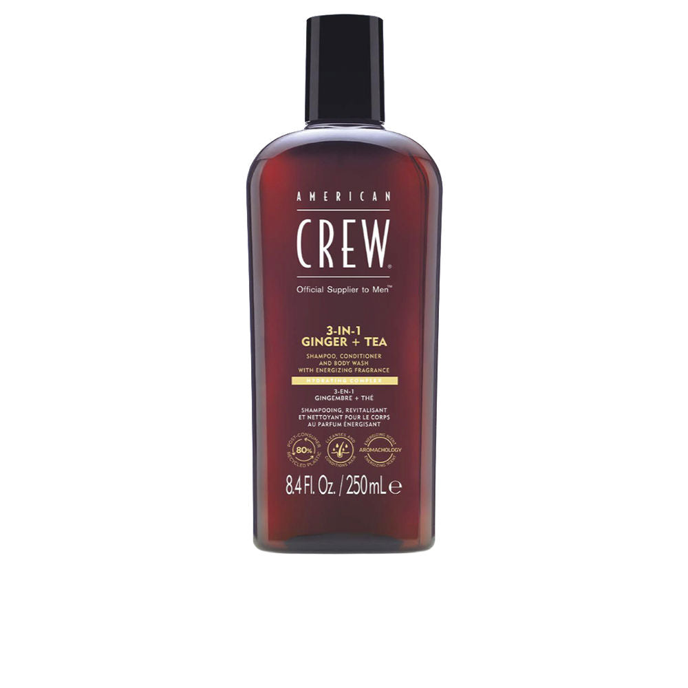 AMERICAN CREW 3-IN-1 GINGER + TEA shampoo 250 ml