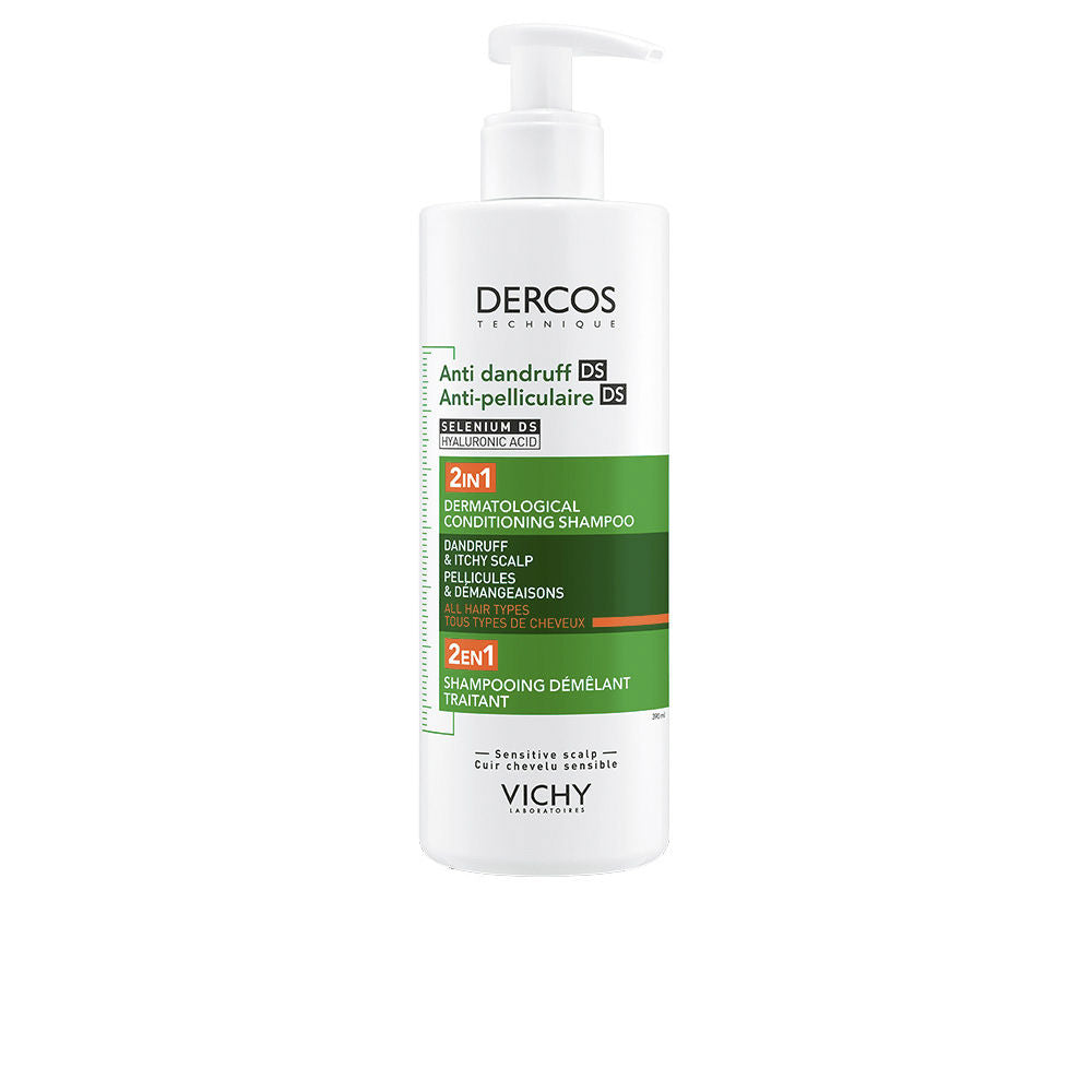 VICHY DERCOS DS 2-in-1 anti-dandruff shampoo and conditioner for all hair types 390 ml