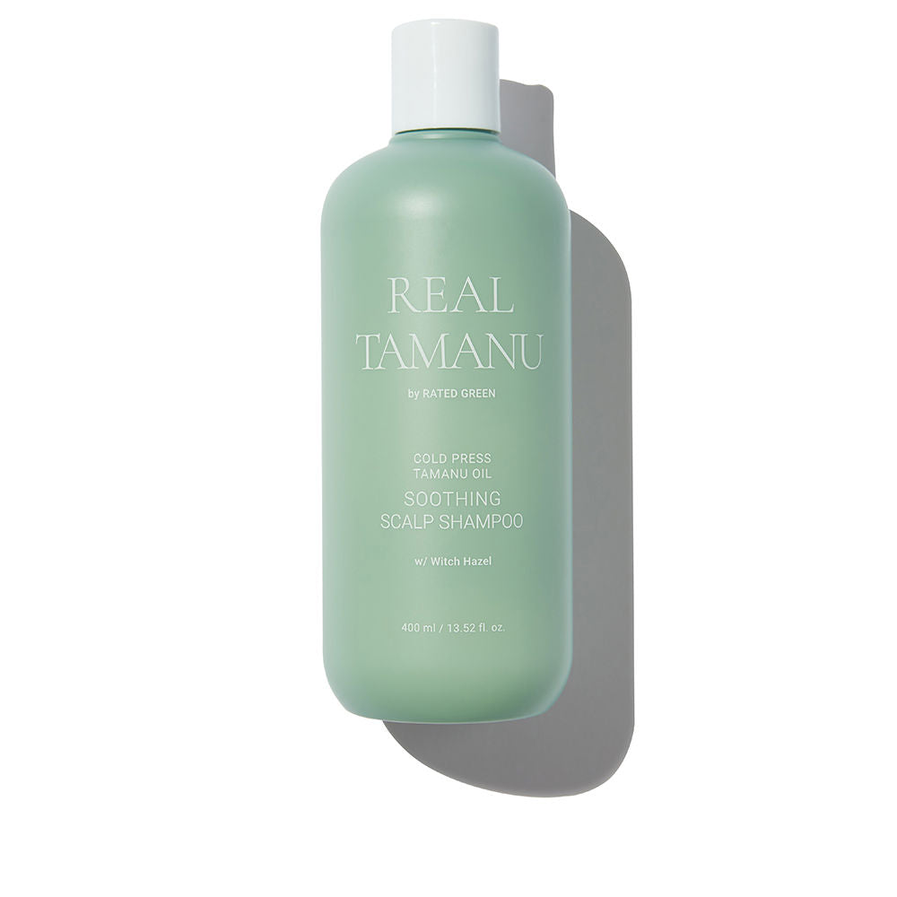 RATED GREEN REAL TAMANU cold press tamanu oil soothing scalp shampoo 400 ml