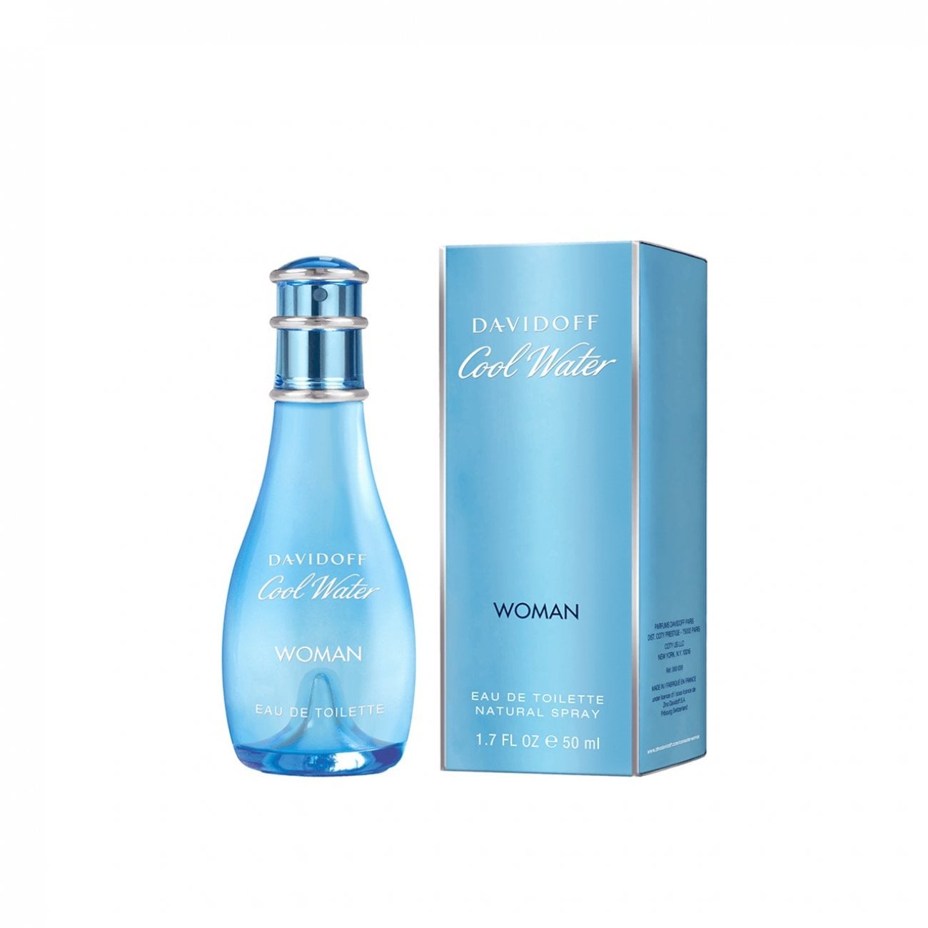 DAVIDOFF COOL WATER WOMAN eau de toilette vaporisateur 50 ml