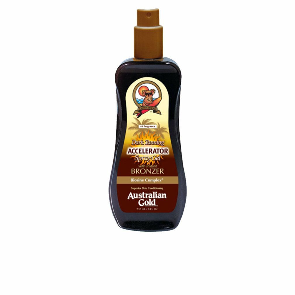 AUSTRALIAN GOLD ACCELERATOR with bronzer spray gel 237 ml