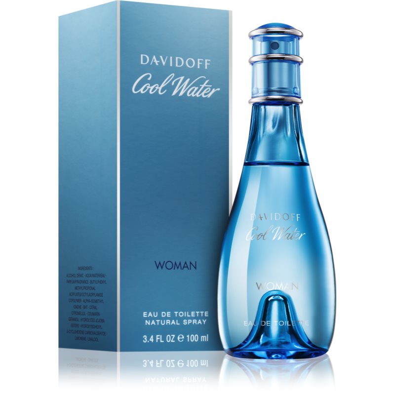 DAVIDOFF COOL WATER WOMAN eau de toilette vaporisateur 50 ml