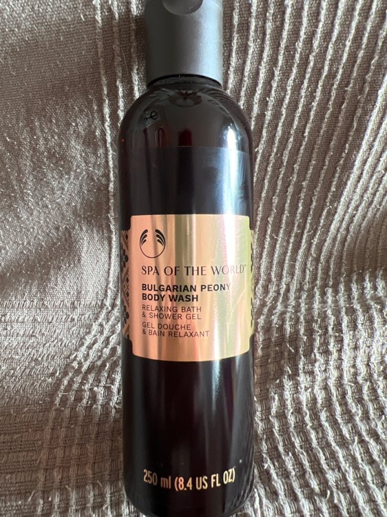 THE BODY SHOP SPA OF THE WORLD bulgarian peony gel de ducha 250 ml