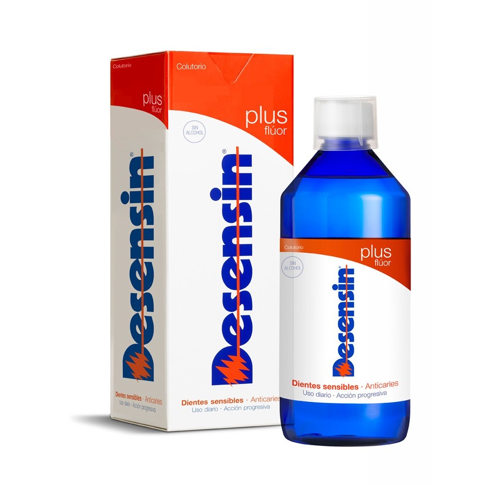 Bain de bouche DESENSIN PLUS FLUORURE 500 ml