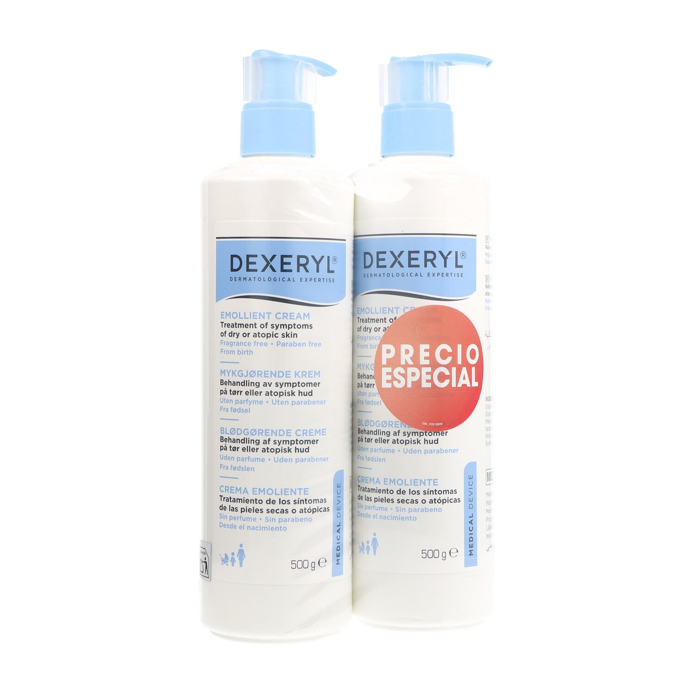 DEXERYL CREMA EMOLLIENTE confezione 2 x 500 gr