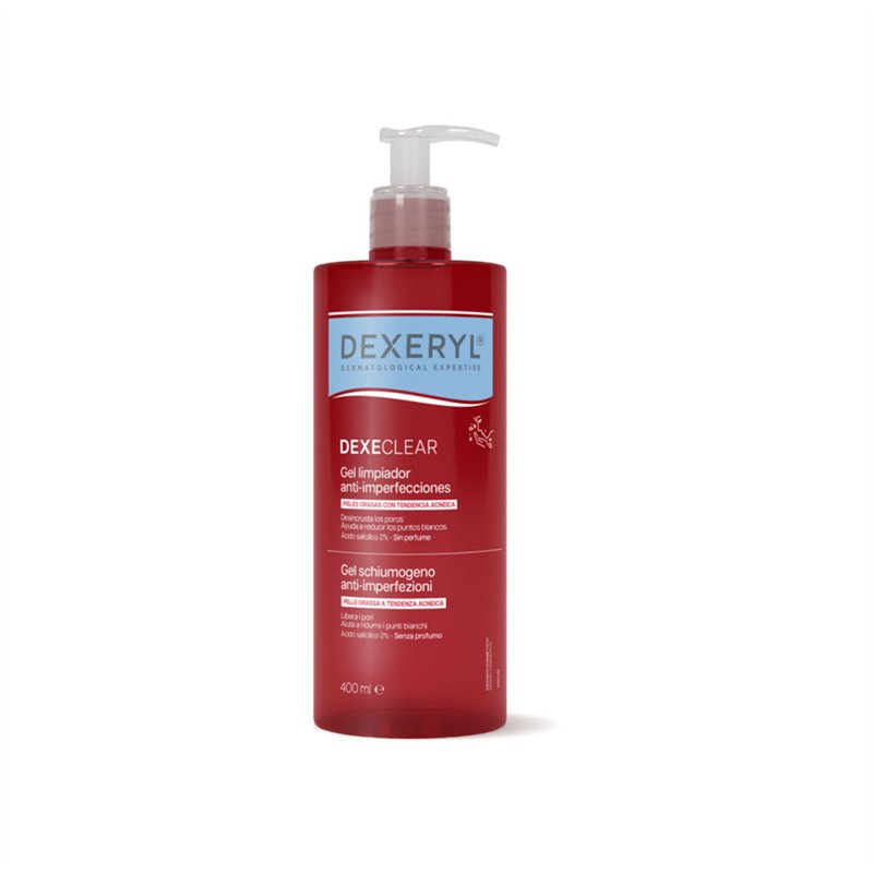 DEXERYL DEXECLEAR Gel Nettoyant Anti-Imperfections 400 ml