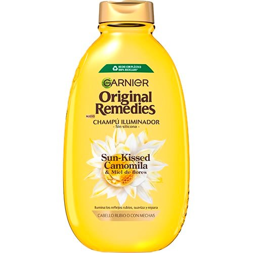 GARNIER ORIGINAL REMEDIES chamomile and flower honey shampoo 600 ml