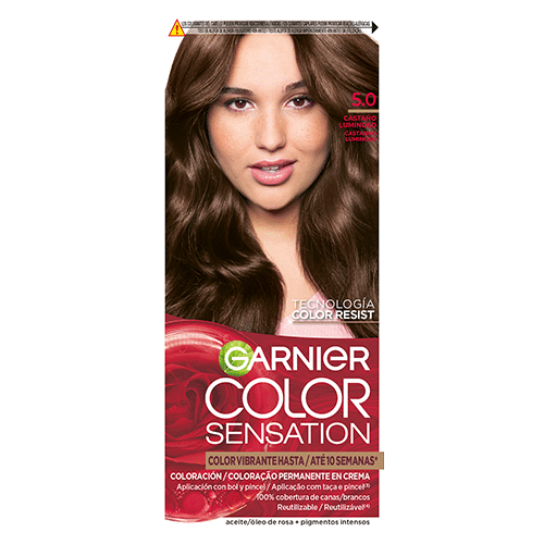 GARNIER COLOR SENSATION #5.0-luminous brown 110 gr