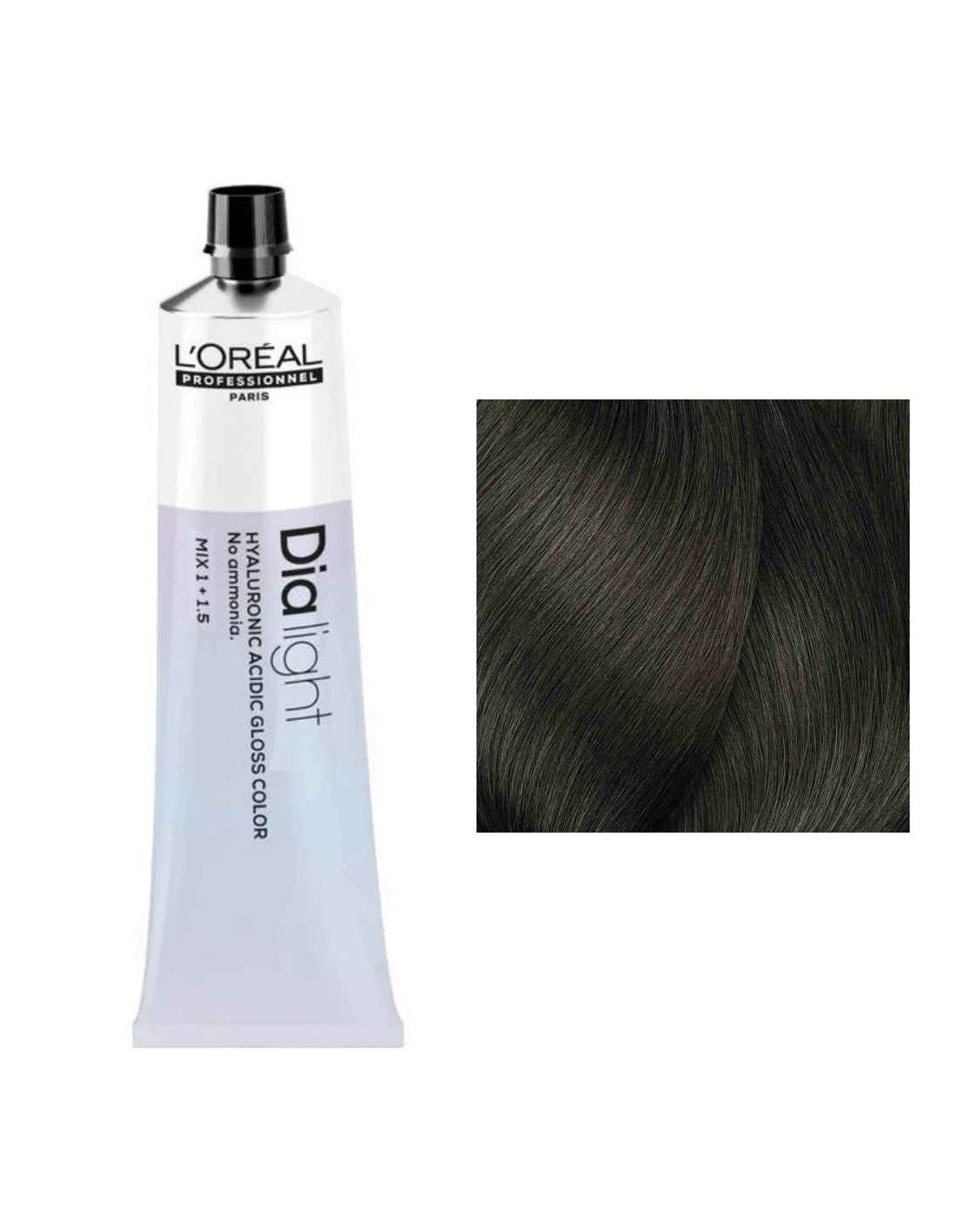 L'ORÉAL PROFESSIONNEL PARIS DIA LIGHT gel-crema acida senza ammoniaca #5 60 ml