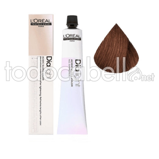 L'ORÉAL PROFESSIONNEL PARIS DIA LIGHT gel-crema acida senza ammoniaca #6,35 50 ml