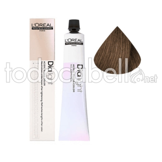 L'ORÉAL PROFESSIONNEL PARIS DIA LIGHT gel-crème acide sans ammoniaque #7,8 50 ml