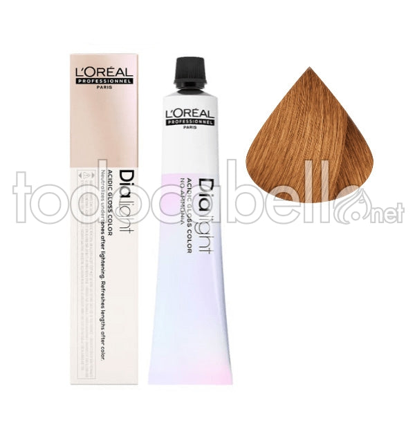 L'ORÉAL PROFESSIONNEL PARIS DIA LIGHT gel-crème acide sans ammoniaque #8,34 50 ml