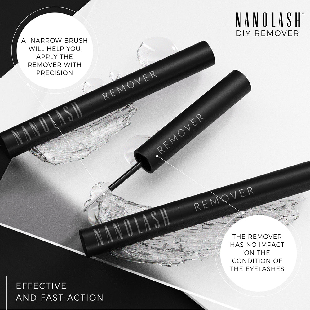 NANOLASH DIY REMOVER Dissolvant pour extensions de cils 5 ml