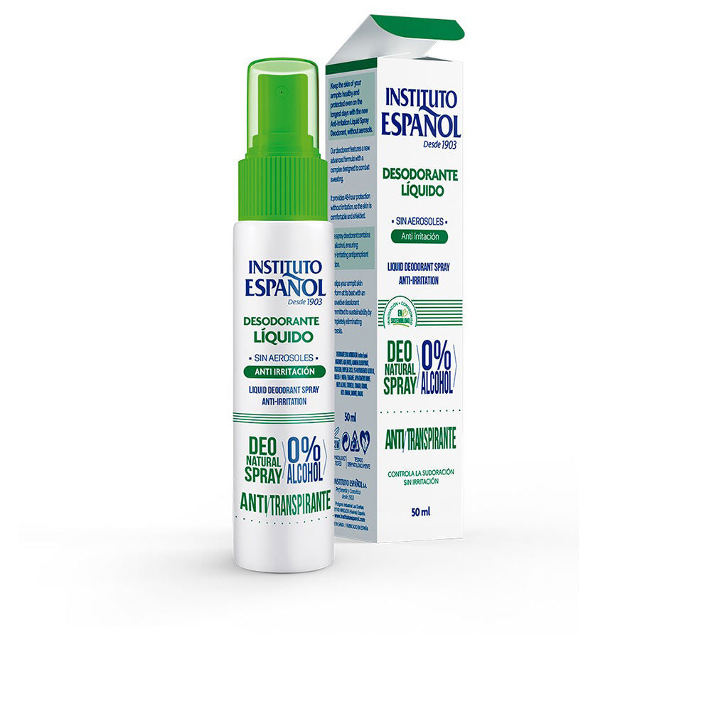 INSTITUTO ESPAÑOL ANTI IRRITATION liquid deodorant spray 50 ml