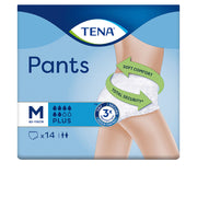 TENA LADY PANTS PLUS medium incontinence briefs 14 u