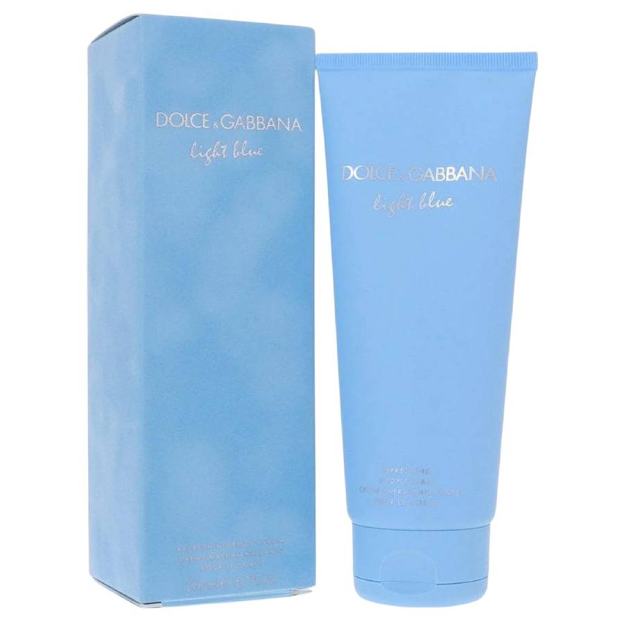 DOLCE & GABBANA LIGHT BLUE POUR FEMME crème corps 200 ml