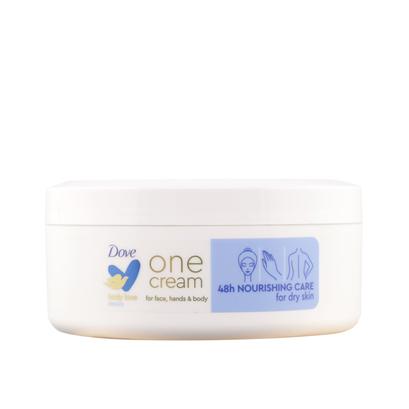 DOVE CREMA NUTRIENTE viso corpo e mani pelle secca 250 ml
