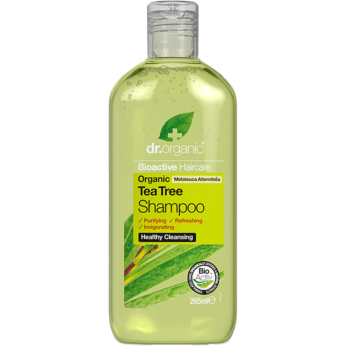 DR. ORGANIC BIOACTIVE ORGANIC tea tree shampoo 265 ml