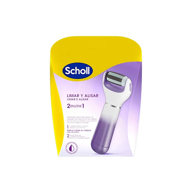 SCHOLL EXPERT CARE lima per piedi elettrica 2 in 1 1 pz