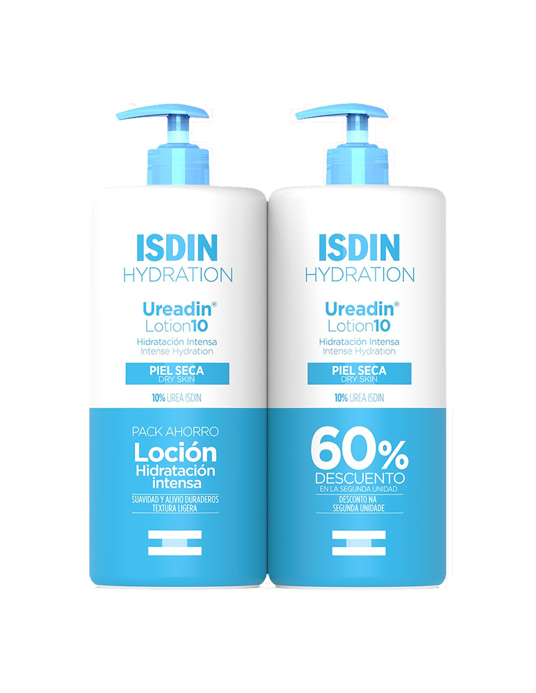 ISDIN UREADIN lozione10 idratazione intensa duo 2 x 750 ml