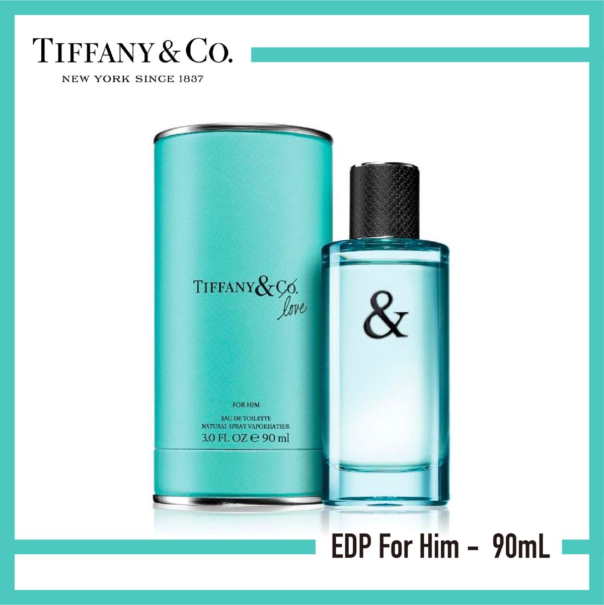TIFFANY & CO TIFFANY & LOVE FOR HIM eau de toilette vaporisateur 90 ml